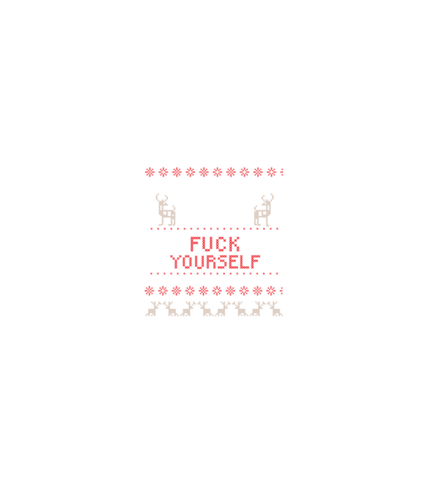 Merry go fuck yourself model negru pe tricou