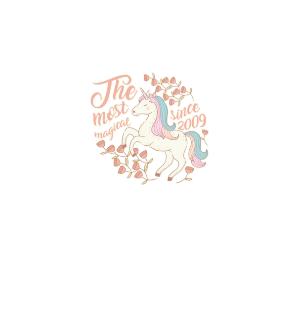 The most magical unicorn 1979 model alb pe tricou
