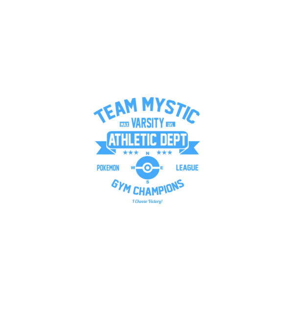Mystic champions model negru pe tricou