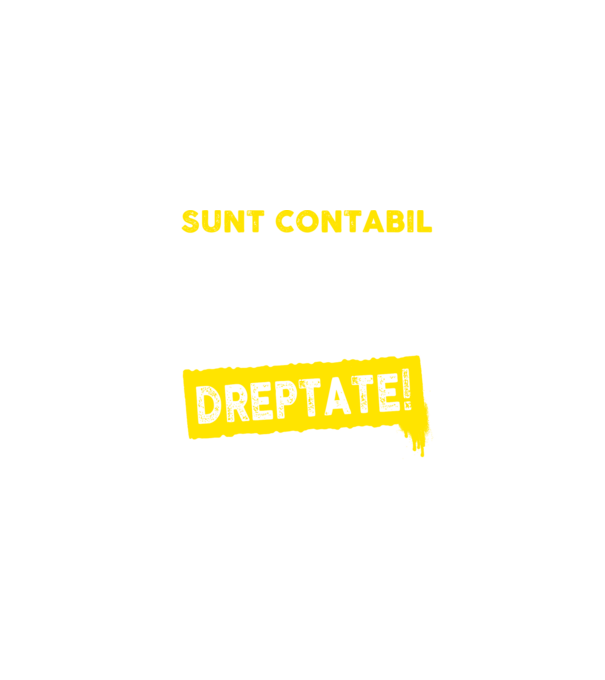 Sunt contabil, pentru a economisi timp, să reținem că am întotdeauna dreptate! model negru pe tricou