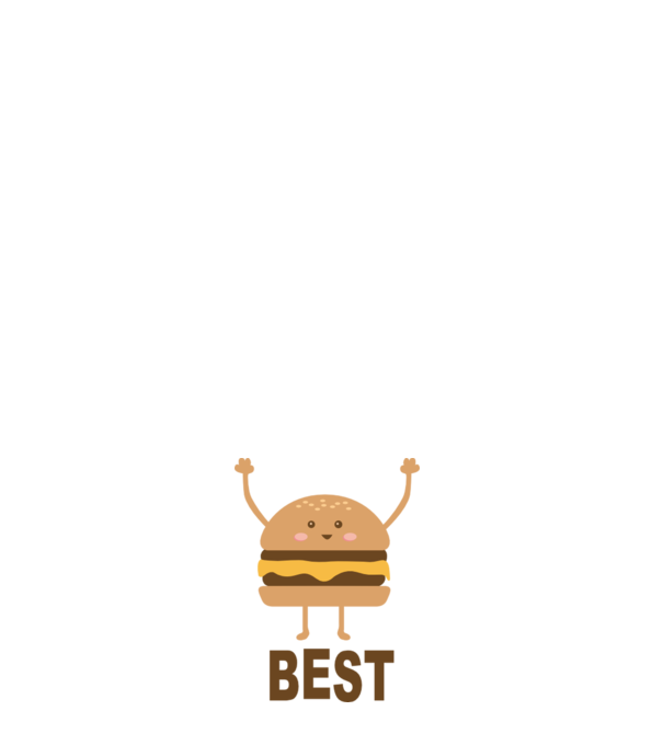 Best hamburger model alb pe tricou