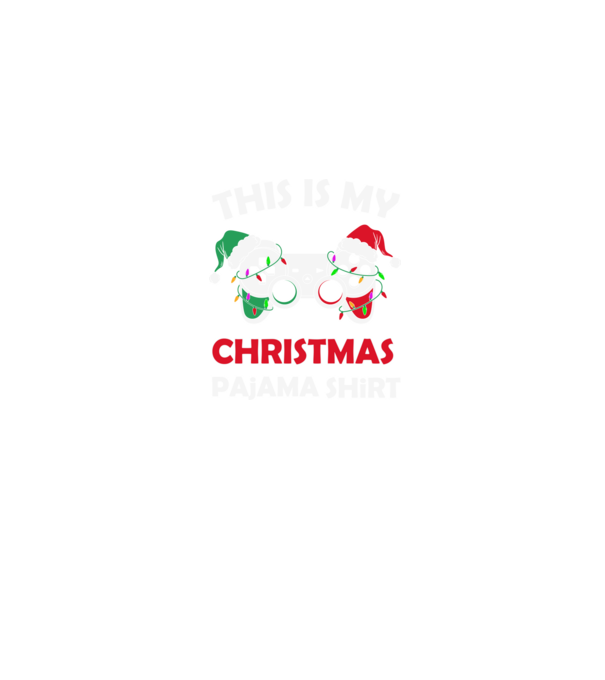This is my christmas pajama model albastru jeanși pe tricou