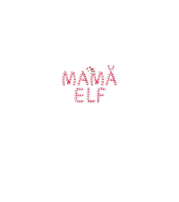 mamă elf model negru pe tricou