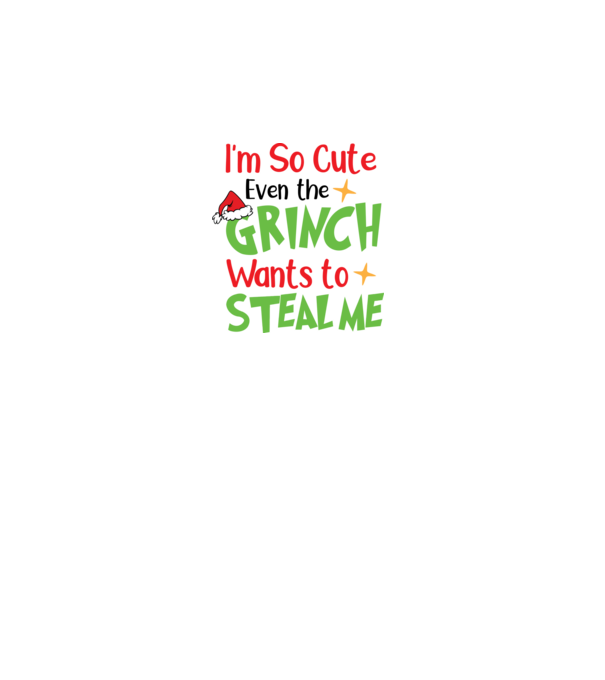 So cute Grinch model gri pe tricou