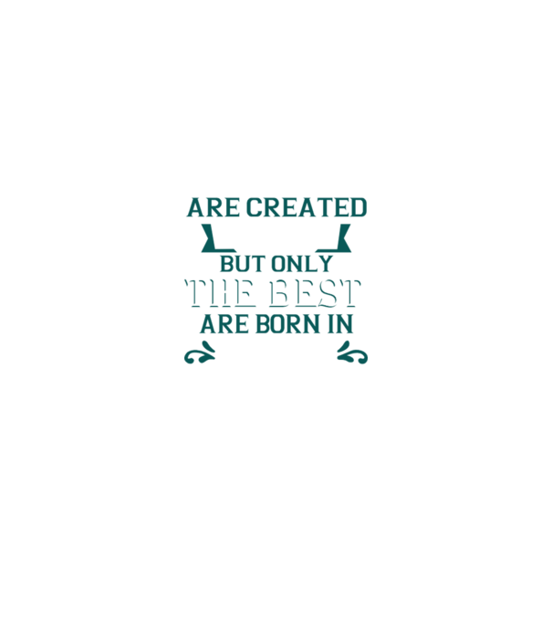 All men created equal but only the beat are born in july model gri închis pe tricou