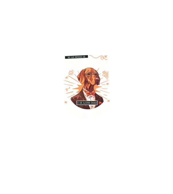 Nu am nevoie de terapie e de ajuns doar Vijla mea model negru pe tricou
