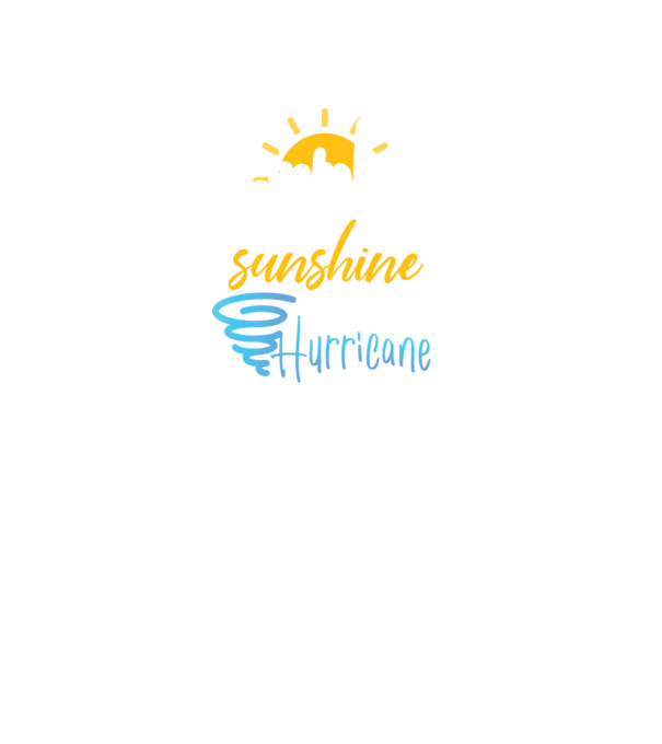 November Girls are Sunshine mixed with a little Hurricane model negru pe tricou