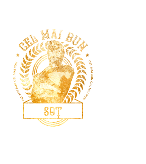cel mai bun soț model negru pe tricou