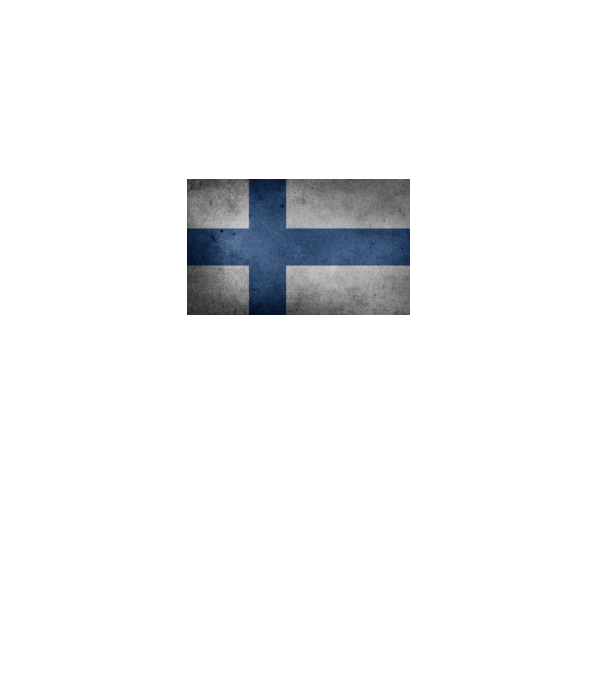 FINLAND model negru pe tricou