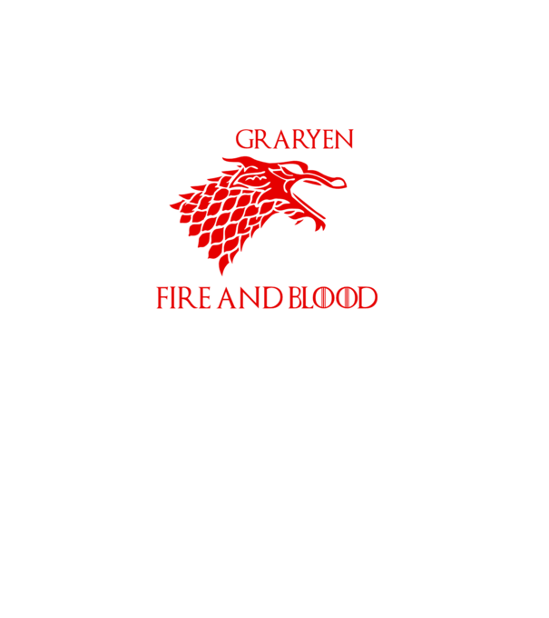 house stargaryen model negru pe tricou