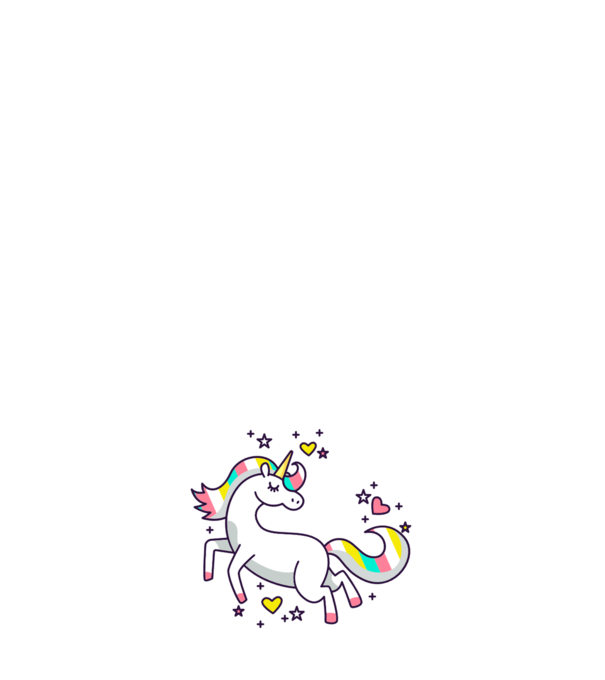 Unicorn Spark model albastru deschis pe tricou