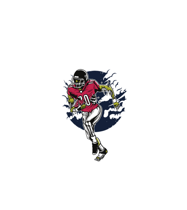 Zombie Player model alb pe tricou