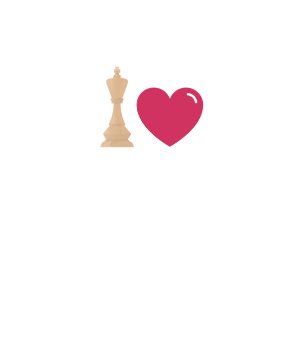 Love chess model negru pe tricou