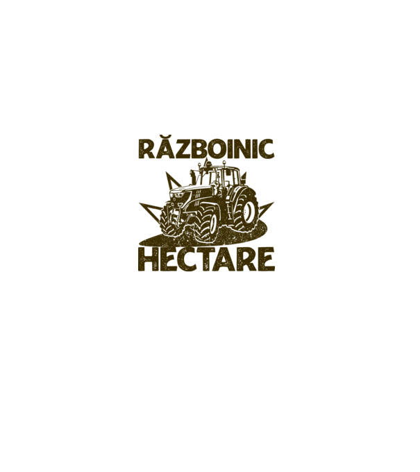 Războinic Hectare model albastru deschis pe tricou