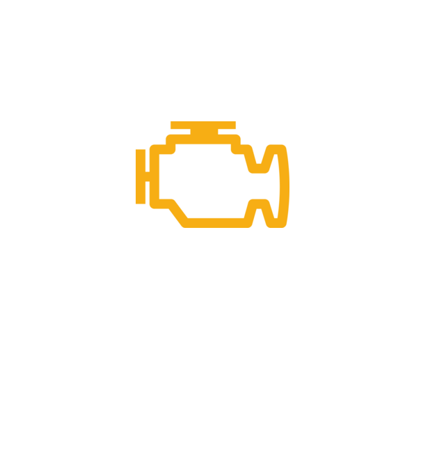 check engine model negru pe tricou