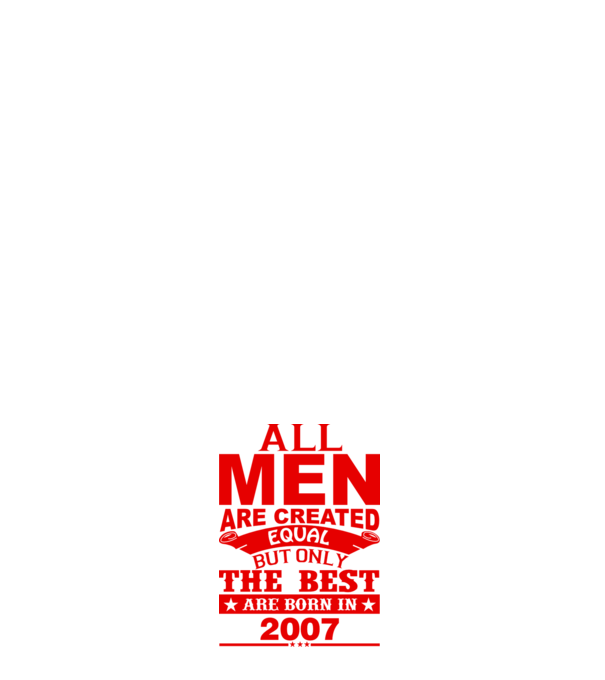 All men are created - 2007 model roz deschis pe tricou