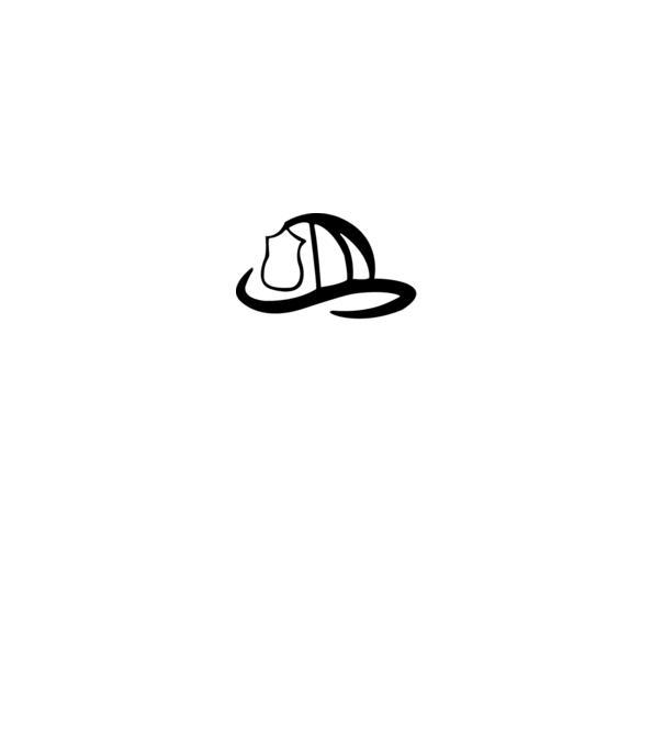 Fire fighter model roșu pe tricou