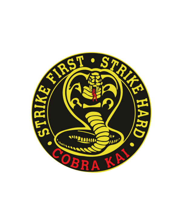 Strike first strike hard logo model alb pe tricou
