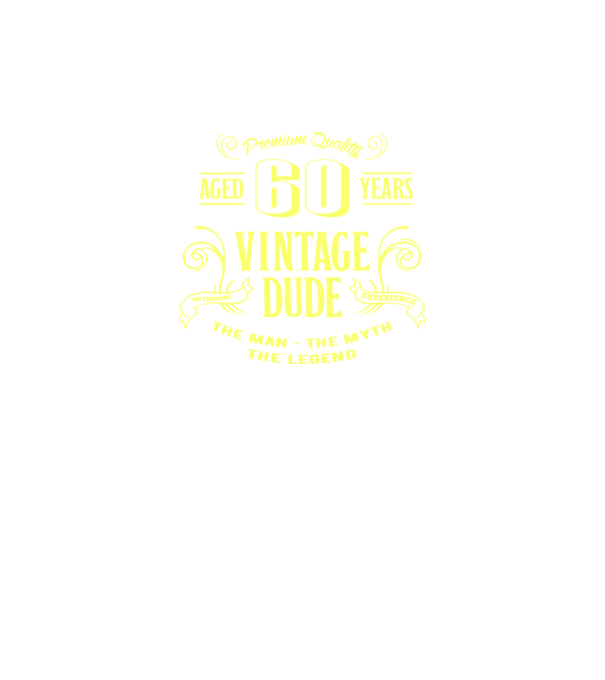 Vintage Dude - 60 model portocaliu neon pe tricou