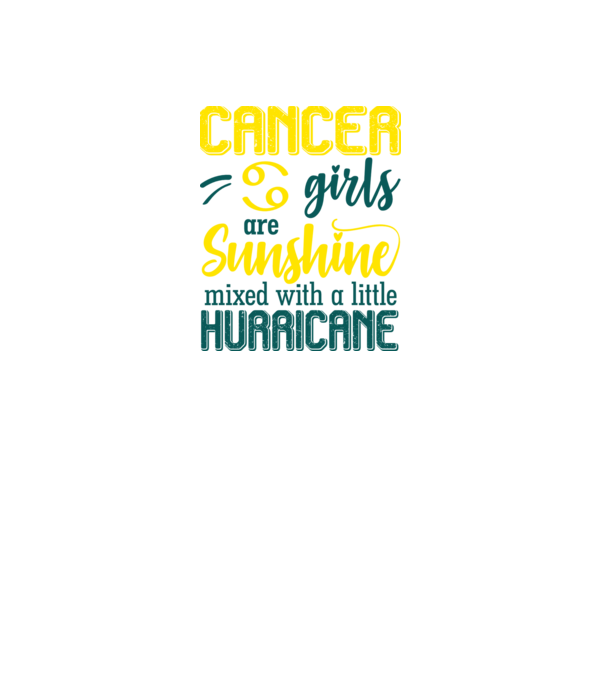 Sunshine with Hurricane CANCER model gri închis pe tricou
