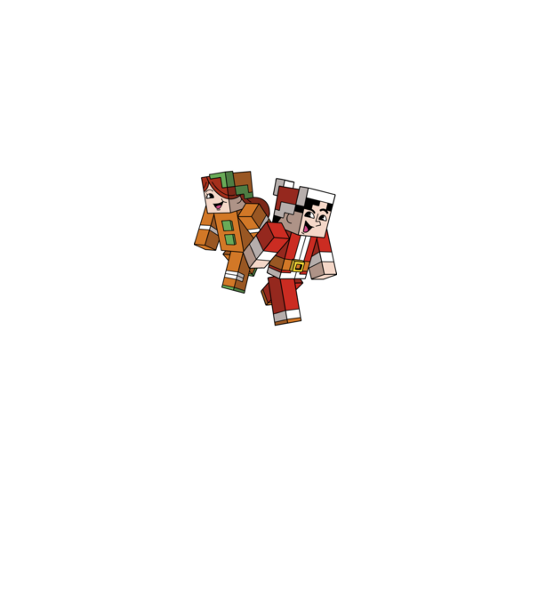 Minecraft christmas ugly sweater model negru pe tricou