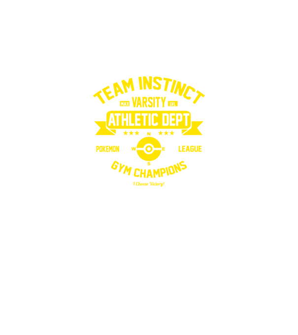Team instinct champions model negru pe tricou