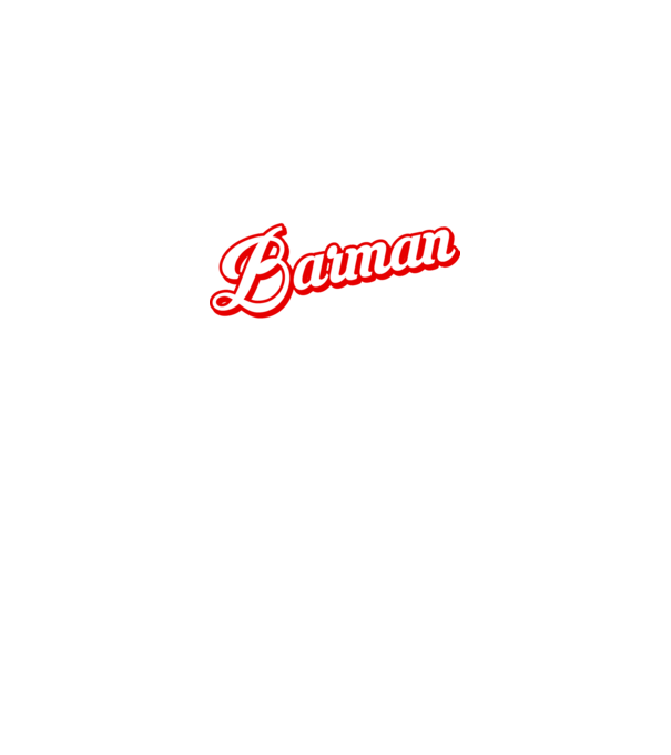 Cel mai bun BARMAN din lume model negru pe tricou