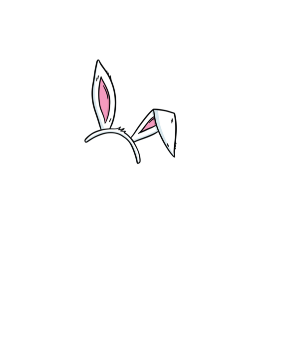 Primul nostru Paște împreună model negru pe tricou