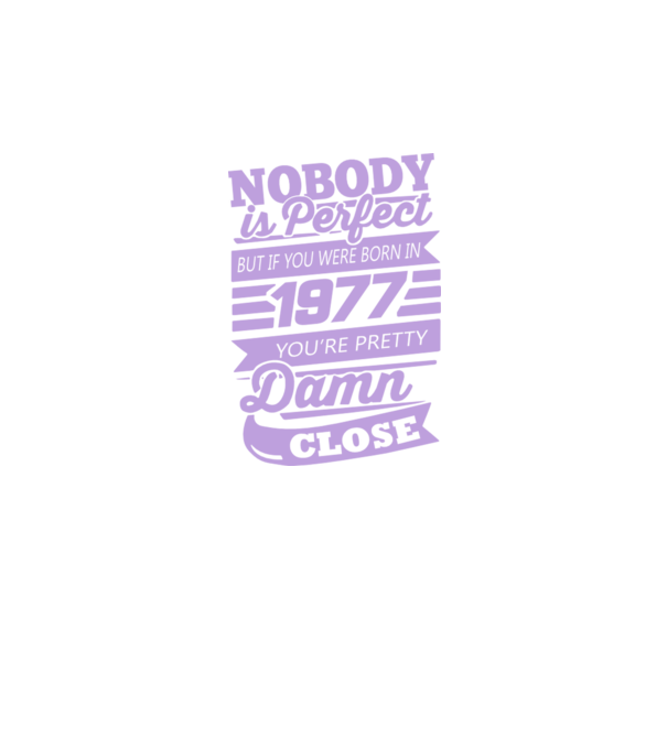 Nobody 1977 model negru pe tricou