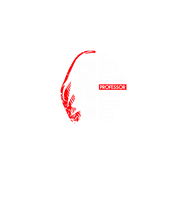 classic logo la casa de papel model negru pe tricou