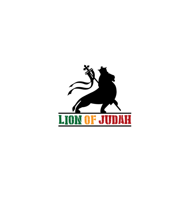 Lion Of Judah model alb pe tricou