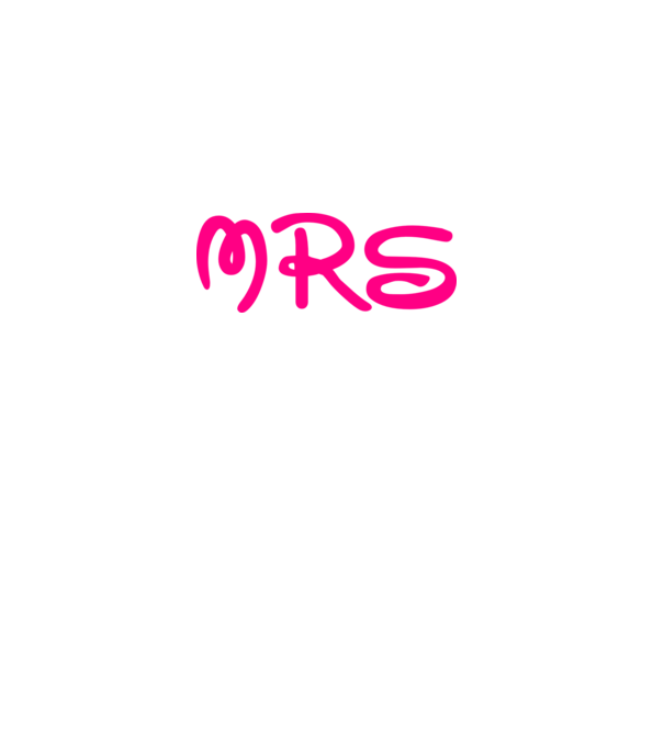 Mrs model alb pe tricou