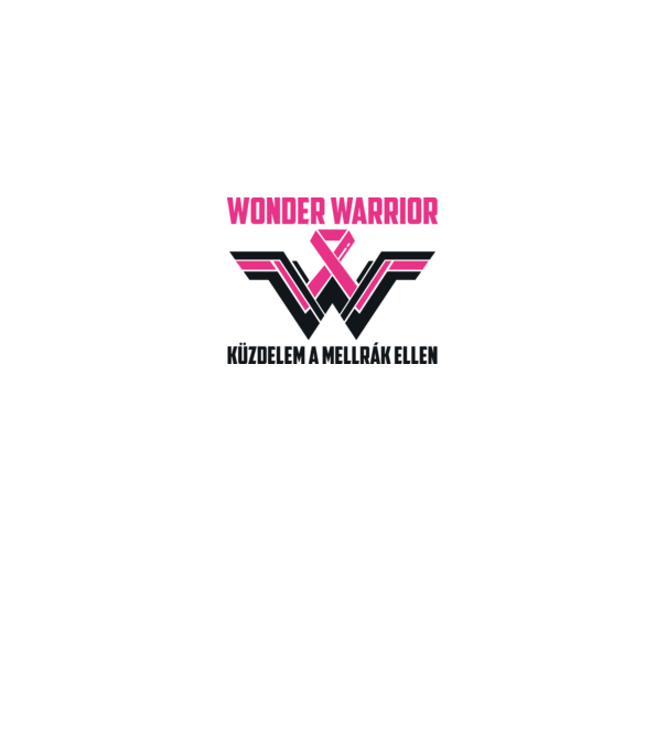 WONDER WARRIOR model gri pe tricou