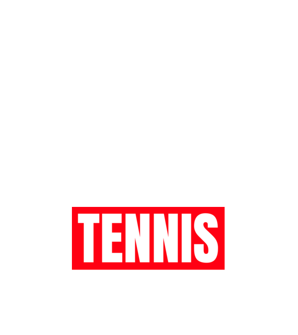 TENNIS HERO model albastru închis pe tricou