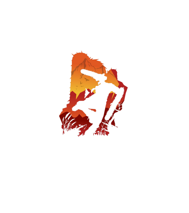 Chainsaw man silhouette model negru pe tricou