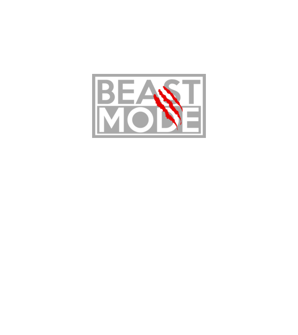 Beast mode model verde neon pe tricou