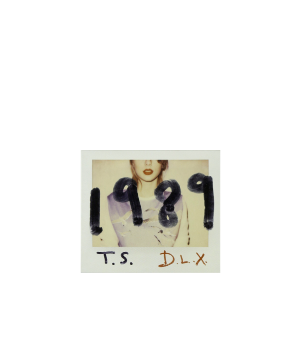 Taylor Swift polaroid model alb pe tricou
