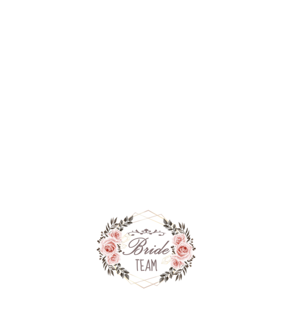 Vintage Bride team model alb pe tricou