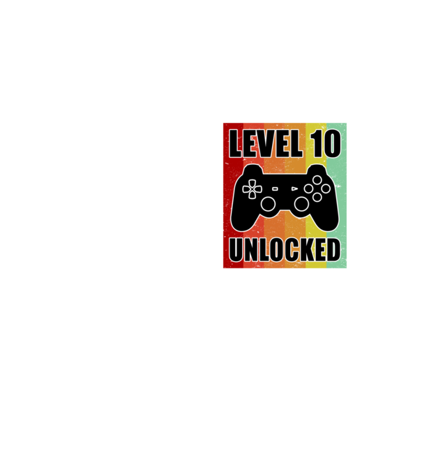 level 10 unlocked retro gamer model galben neon pe tricou