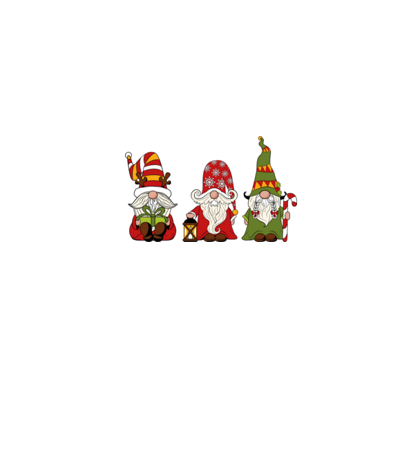 Xmas gnomes 2 model albastru jeanși pe tricou