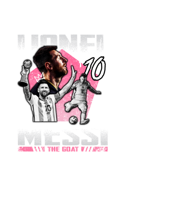 Messi tribute model negru pe tricou