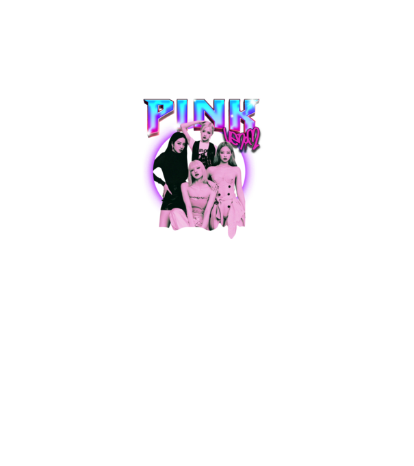 BLACKPINK pink venom model turcoaz pe tricou