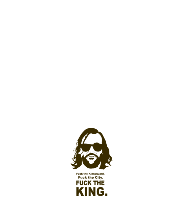 Fuck the king model roz deschis pe tricou