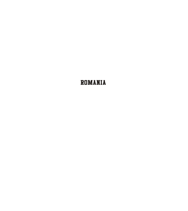 România Bucharest sport model negru pe tricou