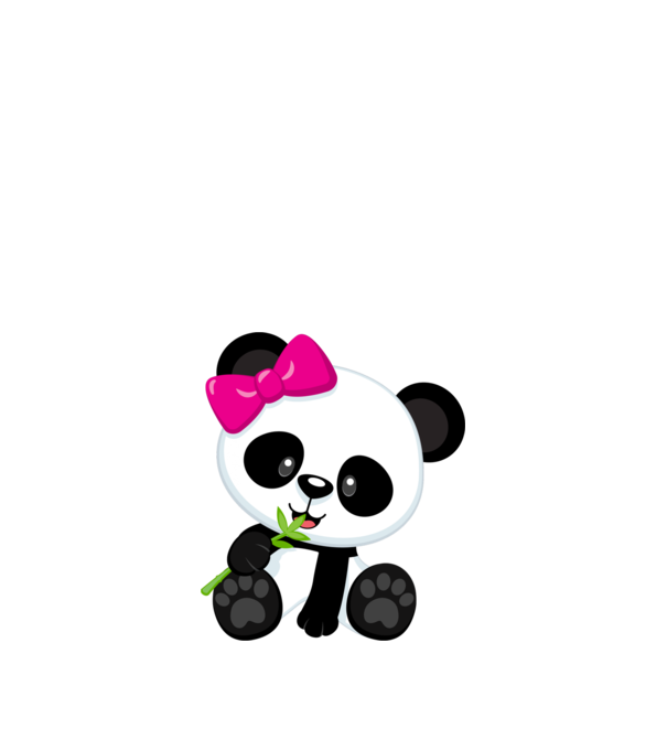 cute panda girl model alb pe tricou