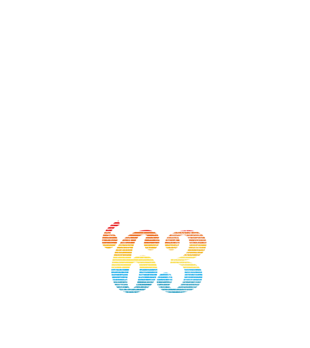 Retro Birthday 1963 model alb pe tricou