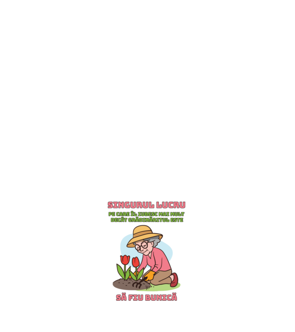 Singurul lucru model negru pe tricou