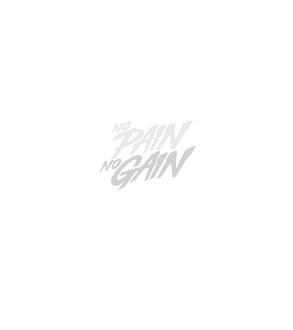 No Pain No Gain typography model negru pe tricou