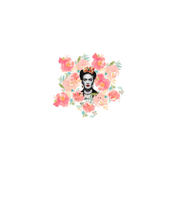 Frida Kahlo 2 model alb pe tricou