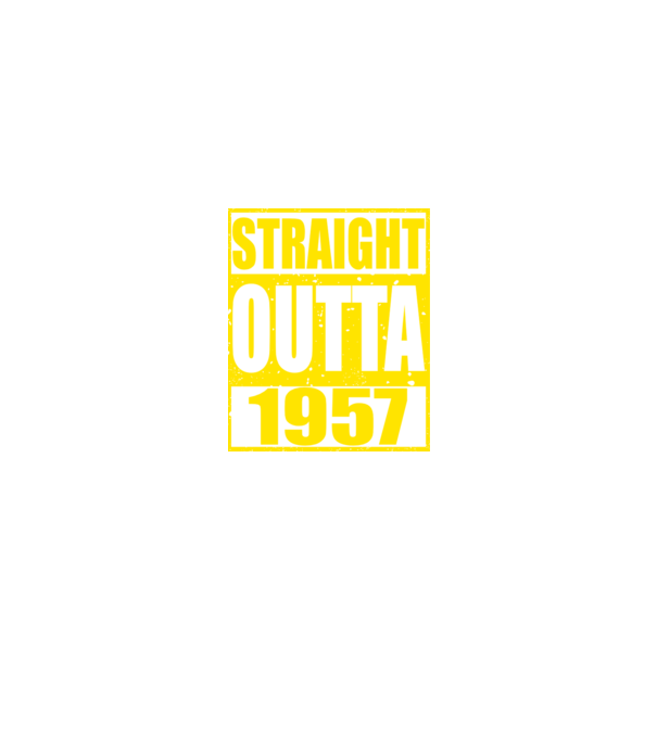 Straight Outta - 1957 model roșu pe tricou